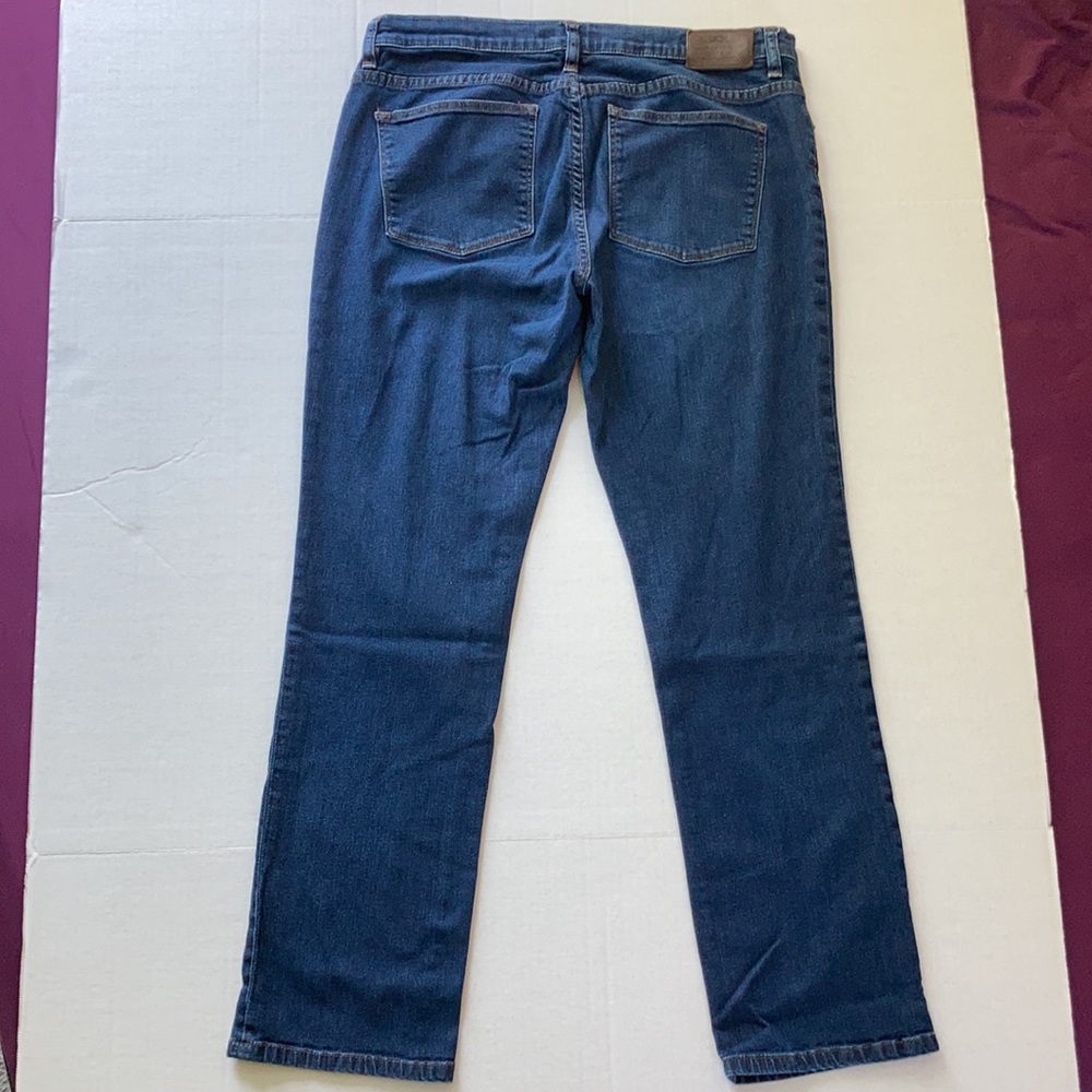 LRL Lauren Jeans Co Mid-Rise Straight Leg Jeans 12 - Picture 6 of 6